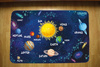Dywan dla dzieci ultra miękki 100x150 - Kosmos - wersja angielska