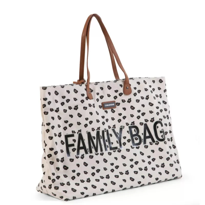 Childhome rodzinna Torba Family Bag, Leopard Cętki