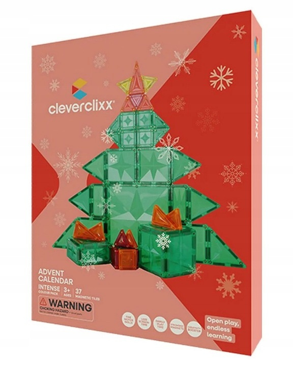 Cleverclixx Klocki magnetyczne Advent Calendar 37