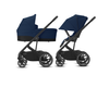 WÓZEK GŁĘBOKO SPACEROWY 2W1 CYBEX BALIOS S LUX | CLASSIC BEIGE | NAVY BLUE | RIVER BLUE | SOHO GREY | DEEP BLACK | MAGNOLIA PINK