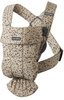 BABYBJÖRN - BABY CARRIER MINI, Beige/Dark grey print Woven