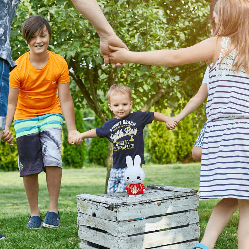 ALILO KRÓLICZEK G6 HONEY BUNNY LAMPKA CZERWONY