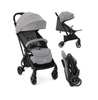 WÓZEK SPACEROWY JOIE TOURIST SUPER LEKKI 6KG | GREY FLANNEL | BLACK