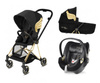WÓZEK CYBEX MIOS 2.0 LUX | BLACK GOLD WINGS | BY JEREMY SCOTT | DESIGN FASHION COLLECTION - KONFIGURATOR