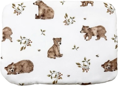 Waldin Poduszka Bambus z wyp 60x40 Niedźwiadki Beż