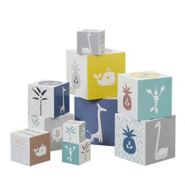 FRESK PIRAMIDA EDUKACYJNA KLOCKI F8130