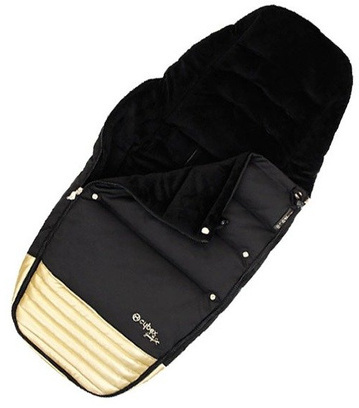 CYBEX Śpiworek wózka (J Scott) Black Gold Wings