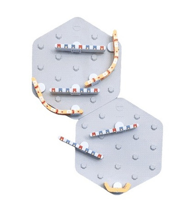 ORIBEL KULODROM ZESTAW PODWÓJNY MARBLE RUN