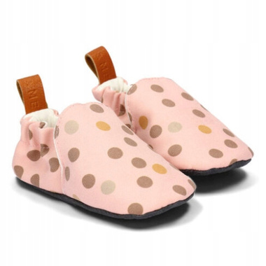 LOUI&ME ZAZZU PAPUCIE BUCIKI 20/21 DOTS ON PINK