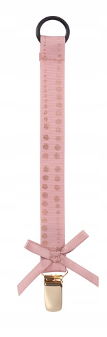 BJALLRA ZAWIESZKA KLIPS DO SMOCZKA ROSE GOLD DOTS