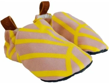 LOUI&ME ZAZZU PAPUCIE BUCIKI 20/21 ABSTRACT YELLOW