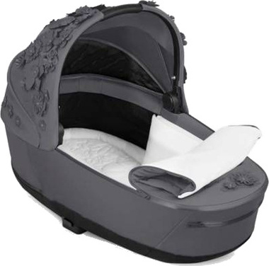 || CYBEX GONDOLA Priam 4.0, Simply Flowers Grey