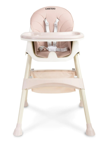 CARETERO Krzesełko do karmienia 2w1 Bill, Pink