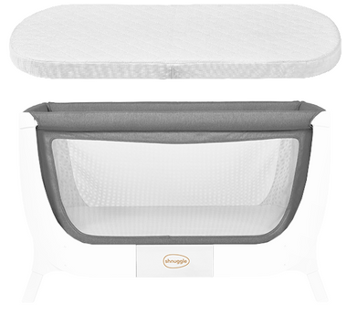 Shnuggle Zestaw do Powiększenia Łóżeczka Air Cot Kit Dove Grey