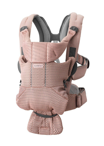 BabyBjorn Nosidełko Harmony 0-15 (Mesh) Dusty Pink