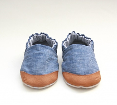 LOUI&ME ZAZZU PAPUCIE BUCIKI 17/18 JEANS