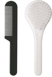 Szczoteczka i grzebień LUMA Speckles White