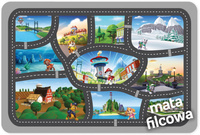 Mata Filcowa 100x150 - Psi Patrol Podróże