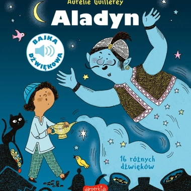 Książeczka Aladyn. Bajka dźwiękowa 