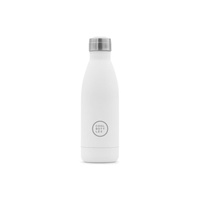 Cool Bottles Butelka termiczna 350 ml Triple cool Mono White