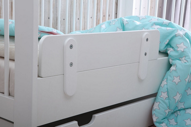 PINIO Barierka łóż Moon Basic Snap Marie, White