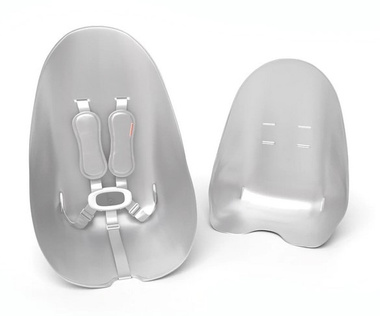 BLOOM Wkładka krzesełka (m+d+pasy), Silver.