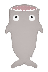 Baby Bites Śpiworek Shark (2-6 l) Pink Clouds Stone/Pink