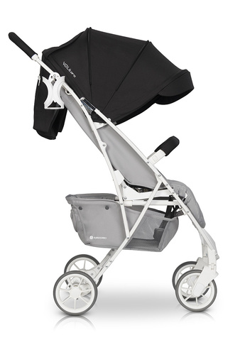 EuroCart Wózek Volt Pro, (White) Antriacite Black.
