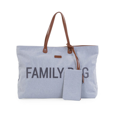 Childhome rodzinna Torba Family Bag, Kanwas Grey