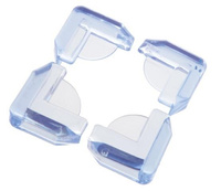 Nakładki silikonowe na krawędzie - 4 szt.