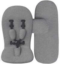 MIMA xari 3/3 (mater/wkł/pasy) - london grey