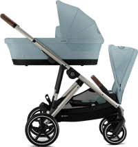 Zestaw 2w1 Cybex Wózek Gazelle S (Tpe) Stormy Blue + Gondola Gazelle S Stormy Blue