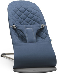 BABYBJORN LEŻACZEK Cotton (Diamond) Granatowy