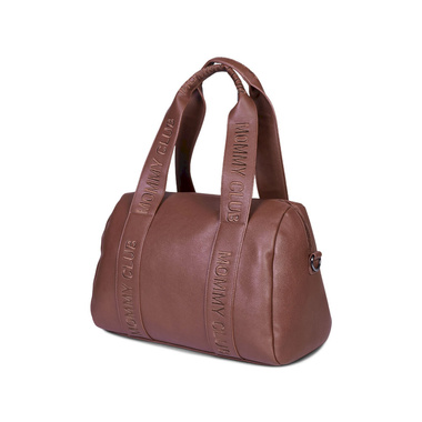 Childhome Torba Mommy Club Vegan Leather, D Brown