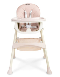 Caretero Krzesełko do karmienia 2w1 Bill, Pink.