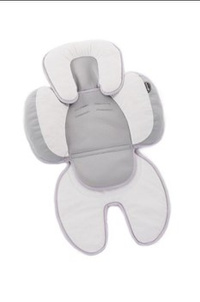 B-Snooze 3w1 poduszka / wkładka white grey