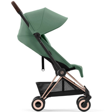 CYBEX COYA WÓZEK LEAF GREEN ROSEGOLD FRAME