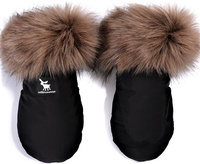 Cottonmoose Handmuff Mufki Rękawiczki 2cz. | black