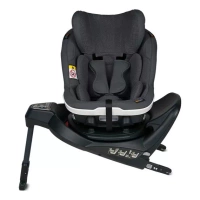 Obrotowy fotelik samochodowy BeSafe iZi Twist i-Size - antracyt mesh