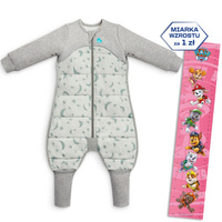Piżama Love To Dream - 12-24 m - oliwkowa, księżyc - ETAP 3 2,5 TOG