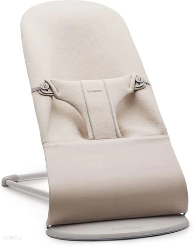 BABYBJORN leżaczek 3D (Jersey) Jasny Beż