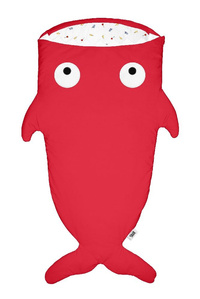 Baby Bites Śpiworek Shark (2-6 l) Lightnings Red