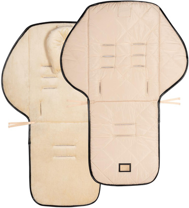 BJALLRA 2-STR WKŁADKA WÓZKA CREME diamond beige