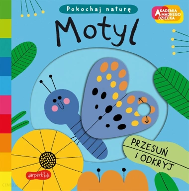 Książeczka Motyl. Pokochaj naturę