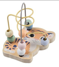 Drewniany labirynt przeplatanka tygrysek