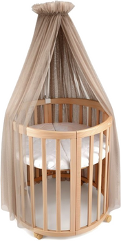 Waldin Tiulowy baldachim ze wspornikiem, Taupe