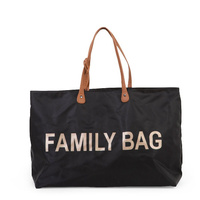 CHILDHOME Torba Family Bag, Black&Gold Czarna