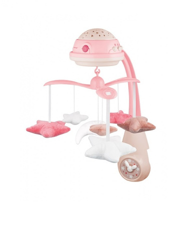 CANPOL BABIES KARUZELA ELEKTRYCZNA Z PROJEK RÓŻOWA
