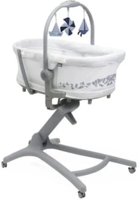 CHICCO Baby Hug Pro łóżeczko 5w1, White Cream