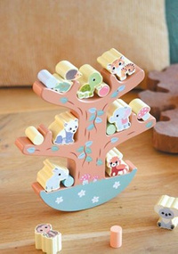 Drewniane balansujące drzewo The Wildies Family